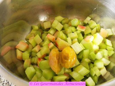Compotée prunes-rhubarbe (Vegan)