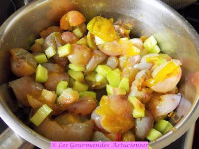 Compotée prunes-rhubarbe (Vegan)