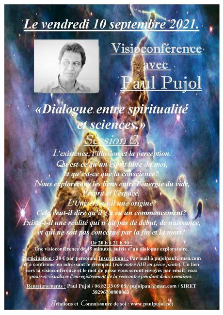 10 septembre 2021: Visioconférence de Paul Pujol