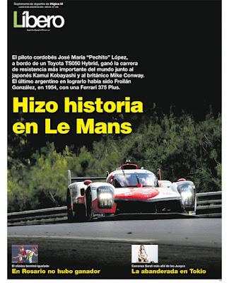 Une victoire argentine aux 24 heures du Mans [ici]