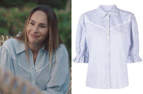 ICI TOUT COMMENCE : le chemisier à rayures de Rose dans l’épisode 212