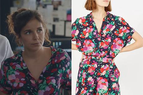 DEMAIN NOUS APPARTIENT : la chemise à imprimé floral de Roxane dans l’épisode 998