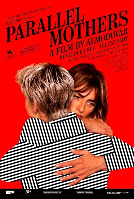 Affiche US pour Madres Paralelas de Pedro Almodóvar