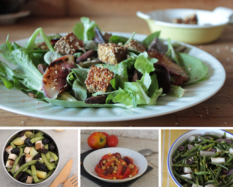 Cinq recettes de salades estivales