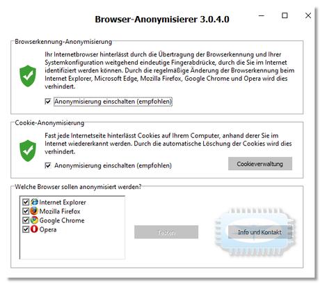 Browser-Anonymisierer pour arrêter l'espionnage en ligne