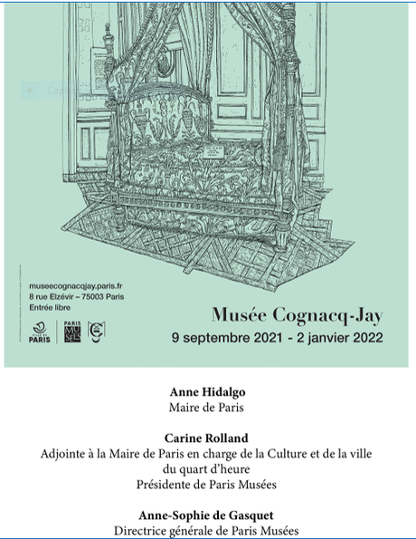 Exposition Christelle TEA « Musées dessinés » Musée Cognacq Jay à partir du 9 Septembre 2021.