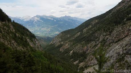 Vue depuis la route du Val d'Escreins