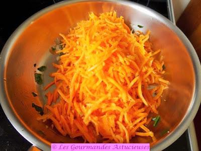 Pommes de terre farcies aux carottes (Vegan)