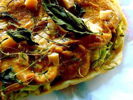 Quiche aux courgettes