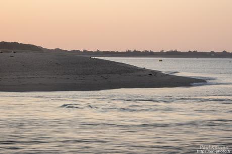 #sunset au ras de l'eau à marée haute #Bretagne #Finistère