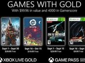 Games with Gold quels sont jeux gratuits septembre 2021