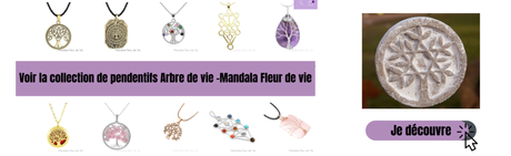 Pendentif Arbre de vie argent