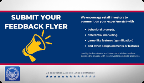 SEC – Submit your feedback flyer