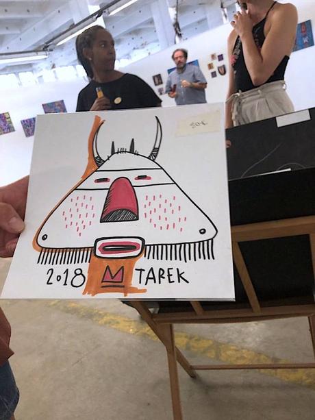 Dessins réalisés lors de mon exposition à Lyon