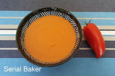 Gaspacho de tomate et pourpier