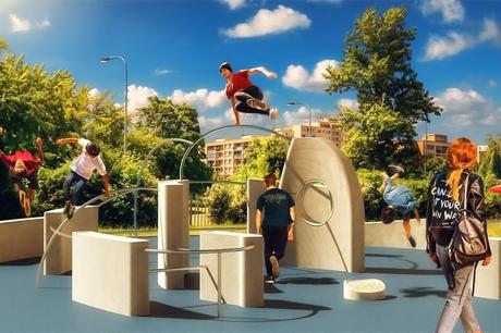 Le premier Parkour imprimé en 3D