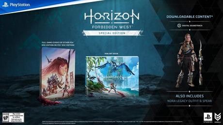Les éditions collector et spéciales de Horizon Forbidden West !