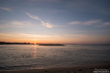 #sunrise au débouché de la Mer Blanche à #Bénodet #Bretagne #Finistère