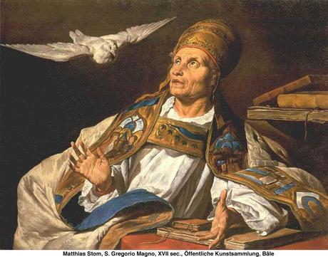 Saint Grégoire le Grand  Pape et docteur de l'Église    (537 - 604)
