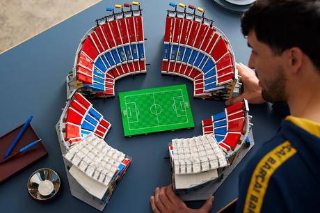 LEGO lance une réplique du stade du Camp Nou