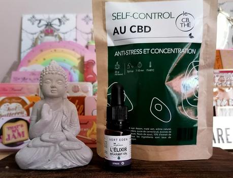 De l'huile et de la tisane au CBD pour lutter contre le stress?  💆🏽‍♀️