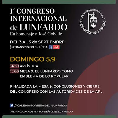 Premier congrès international de Lunfardo en ligne [Jactance & Pinta]