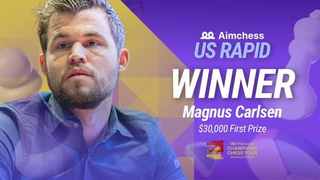 Magnus Carlsen vainqueur du Aimchess US Rapid Magnus Carlsen vainqueur du Aimchess US Rapid