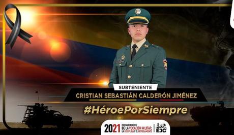 Colombie : Le sous-lieutenant Cristián Sebastián Calderón, retrouvé mort