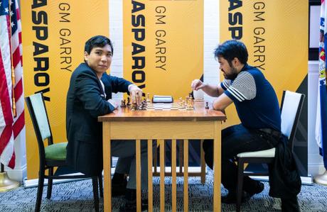 Le Champions Showdown avec Garry Kasparov et Maxime Vachier-Lagrave