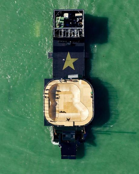 Un skatepark flottant à Venise