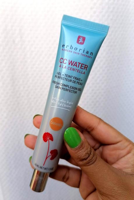 Coup de ❤ estival pour la CC Water d'Erborian! (teinte caramel)