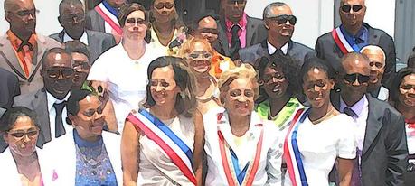 La reine mère Lucette Michaux-Chevry de la Guadeloupe