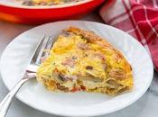 Quiche Légère sans pâte jambon champignons