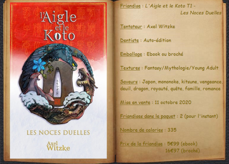 L'Aigle et le Koto T1 - Les Noces Duelles - Axel Witzke