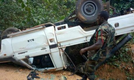 Cameroun – Nord-Ouest : L’explosion d’une mine emporte 7 militaires