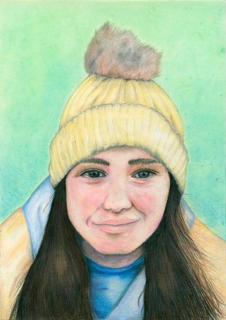 Un adolescent du Donegal remporte le concours d’art pour enfants de Texaco pour un portrait avec son père Missing Ella (Lockdown Loneliness) de Mae Cowper-Gray (11)