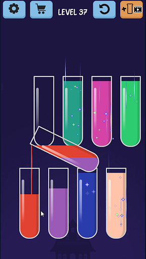 Code Triche Water Color Sort APK MOD (Astuce) screenshots 2