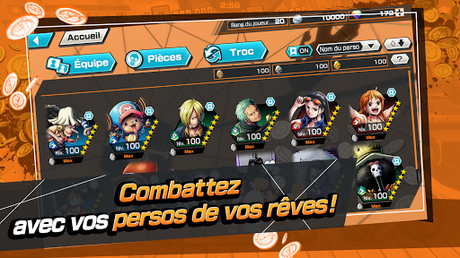 Télécharger ONE PIECE Bounty Rush - Jeu de combats en équipes APK MOD (Astuce) screenshots 3