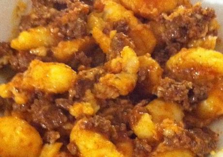 Gnocchis à la viande hachée et à la tomate