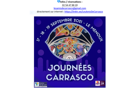 Journées CARRASCO Le Menoux (Indre)
