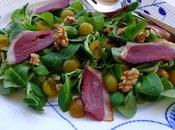 Salade sucrée salée mirabelles