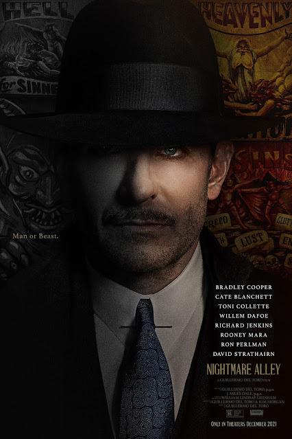 Premier teaser trailer pour Nightmare Alley de Guillermo Del Toro