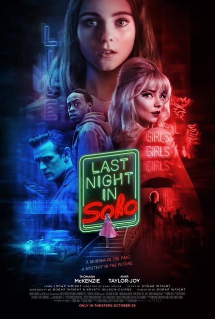 Nouvelle affiche US pour Last Night in Soho signé Edgar Wright Nouvelle affiche US pour Last Night in Soho signé Edgar Wright