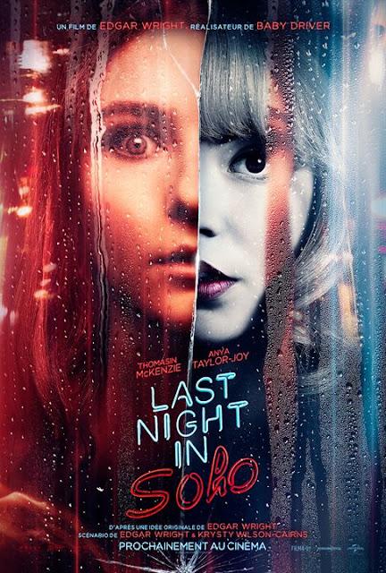 Nouvelle affiche US pour Last Night in Soho signé Edgar Wright