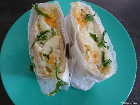 Tamago Sando - sandwich japonais aux œufs Tamago Sando - sandwich japonais aux œufs