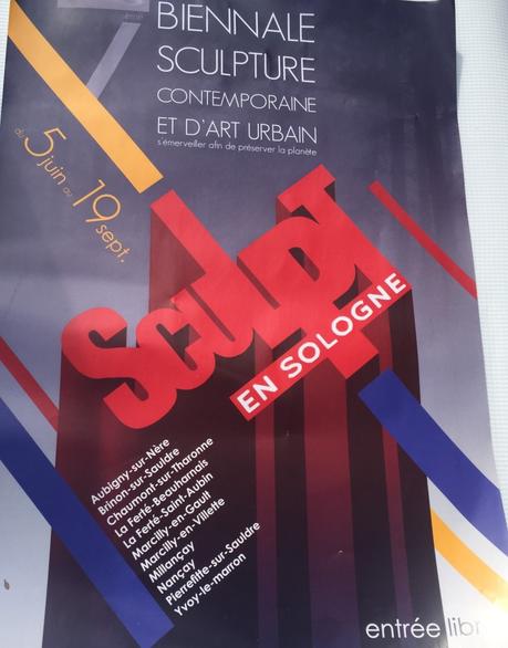 7me Biennale Sculpture contemporaine  » SCULpT en SOLOGNE  » dernier jour demain le 19 Septembre 2021