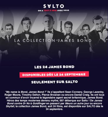 James Bond débarque sur Salto !