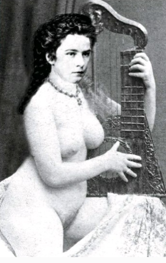1872 — Une lettre et un photomontage de l'impératrice nue pour faire chanter l'empereur François-Joseph Ier