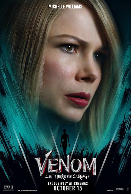 Affiches personnages US pour Venom : Let There Be Carnage signé Andy Serkis