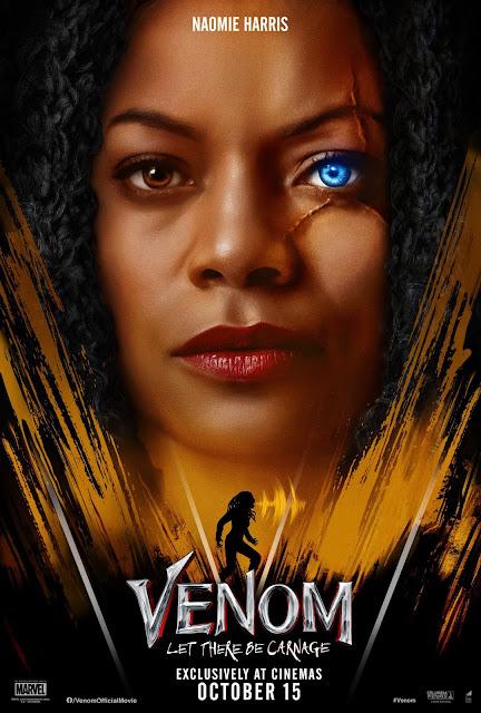 Affiches personnages US pour Venom : Let There Be Carnage signé Andy Serkis